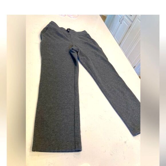 L.L. Bean 1912 Sweat Pants Straight Leg Mid-Rise Drawstring Front Pocket Grey Sm - Picture 3 of 9